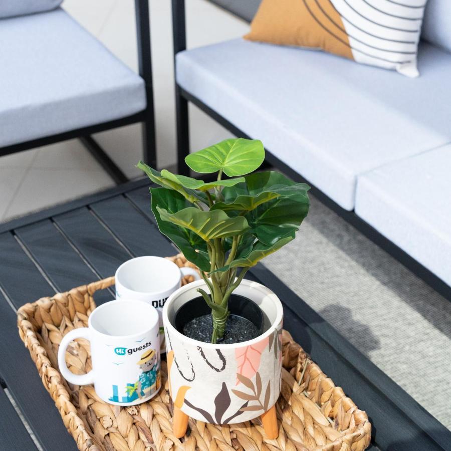 Higuests - Elegant Apt With Terrace Minutes From Burj Khalifa 두바이 외부 사진